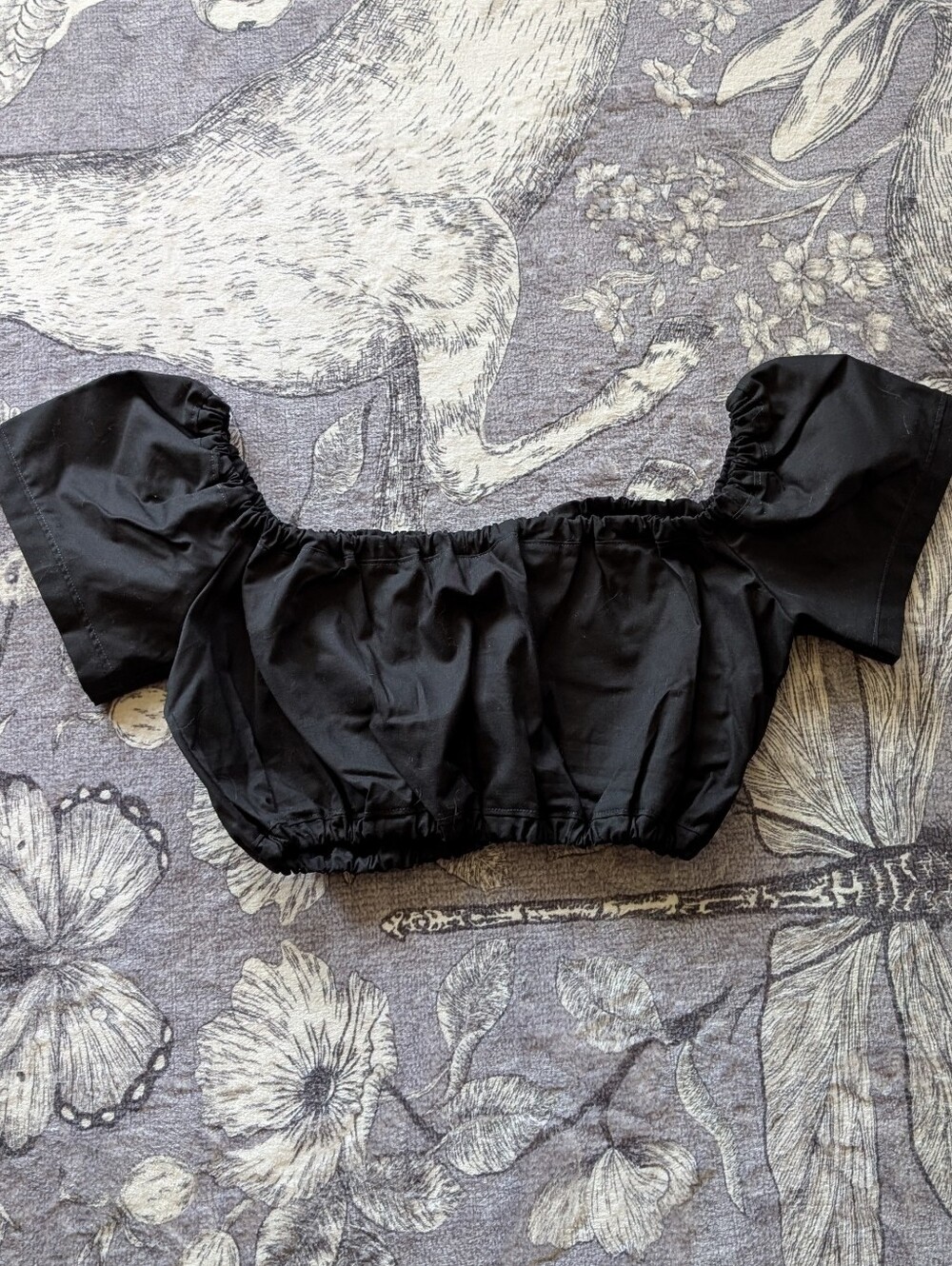 Split Color Corset Set - Picture 5 of 9
